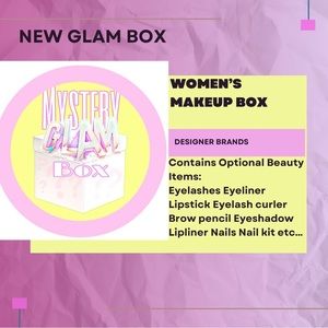 GLAM Mystery Box: DESIGNER BRANDS Retail Value $60.00 Set 2